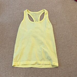 Lululemon Yellow Women's Tank Top